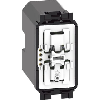 BTICINO LNOW WN-Draadloze bed. Inbouw verlichting on/off - 1 mod K4003CWI