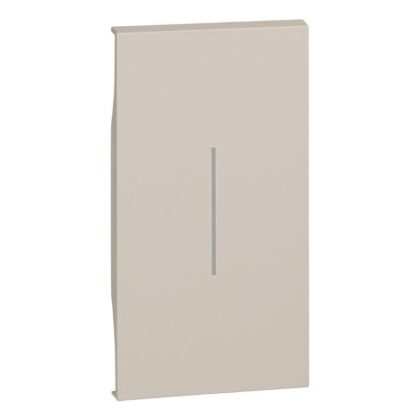 BTICINO Living Now standaard toets zand 2 modules voor bedieningen KM01M2