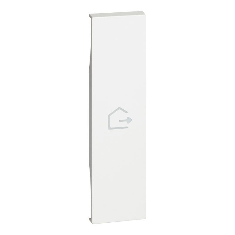 BTICINO MyHome_Up - Toets vertrek 1 module Living Now witte kleur KW01MHGEN