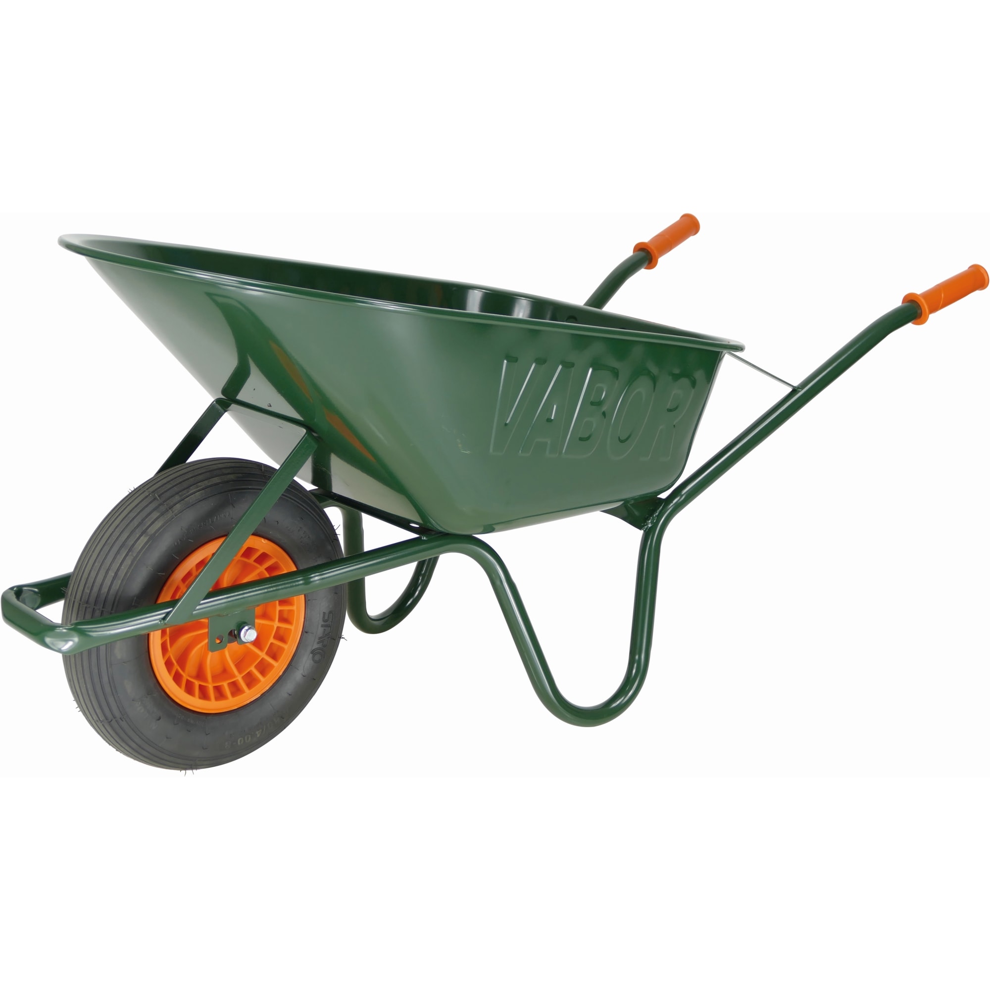 VABOR Kruiwagen R801-PA - bak 90L staal - 2Ply luchtband tubeless - PP velg - rollager KX11LL0PA