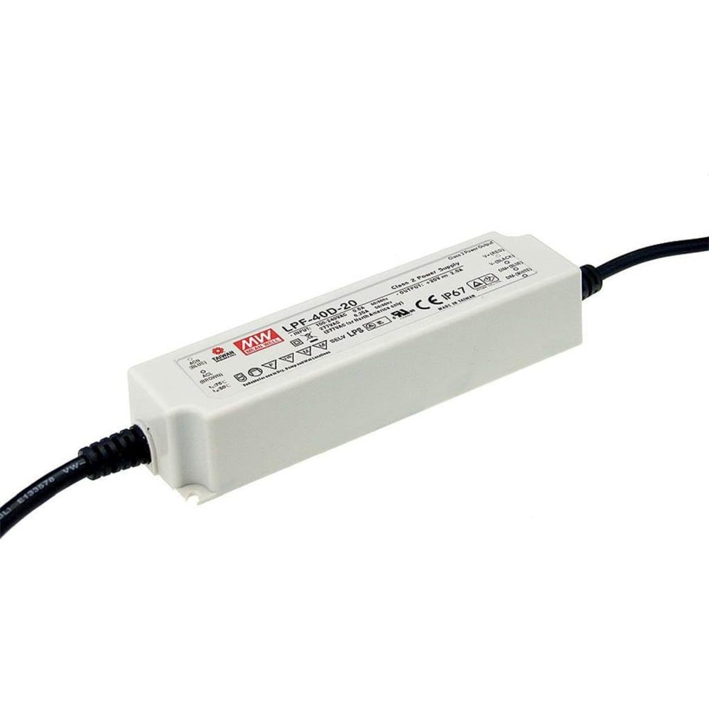 ProLED LED voeding gelijkspanning Dimbaar 40W 162x43x32mm 24Vdc IP67 L502404ED