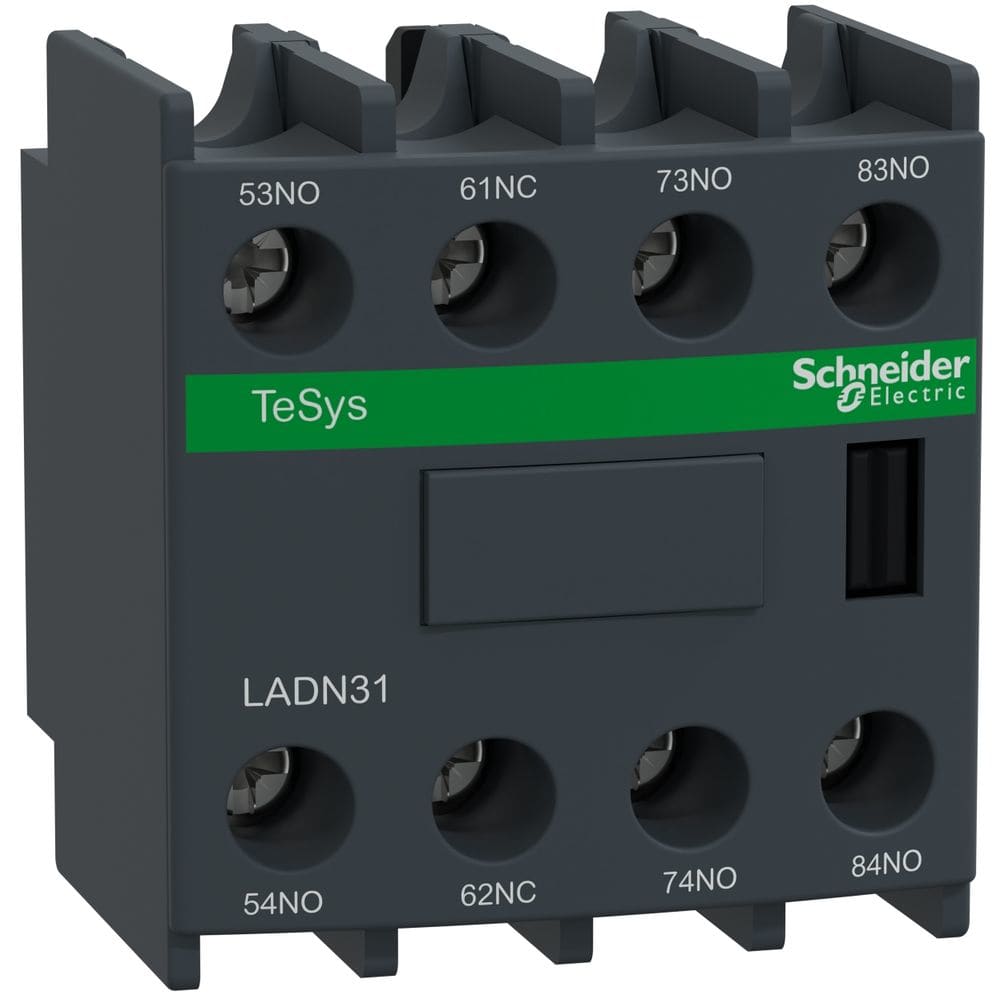 Schneider Automation Hulpcontactenblok TeSys - 3NO + 1NC - schroefklemmen LADN31
