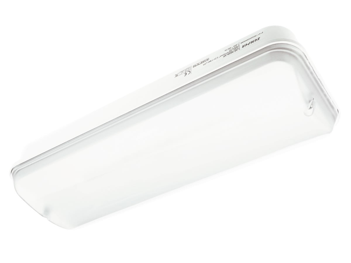 ZEMPER ARIAN DALI2 795lm P/NP 1h IP65/IK10 WIT 230V 50Hz LAE9800LAP