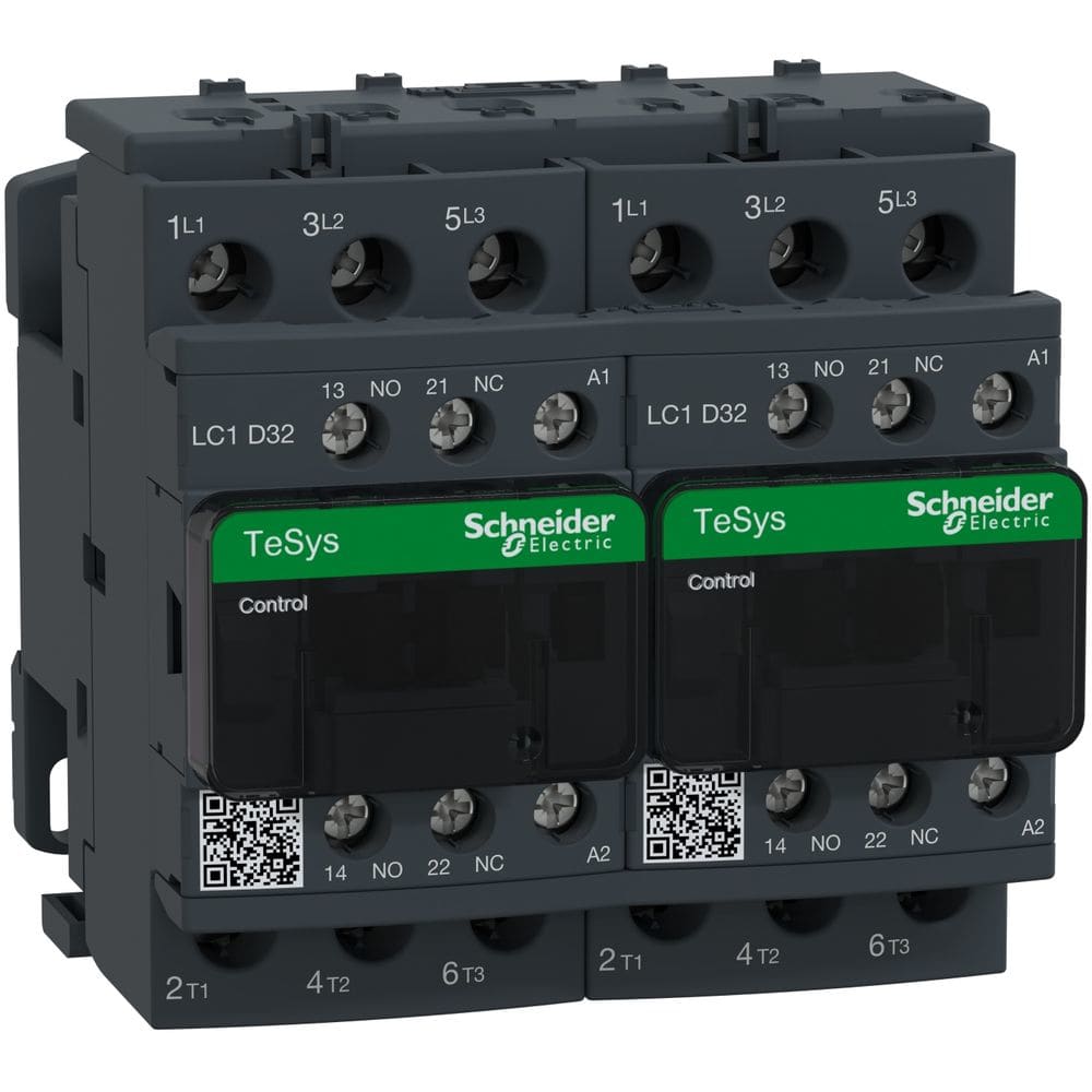 Schneider Automation Omkeercontactor 32A AC-3 - 3P 1NO 1NC - 230V AC 50...60Hz LC2D32P7