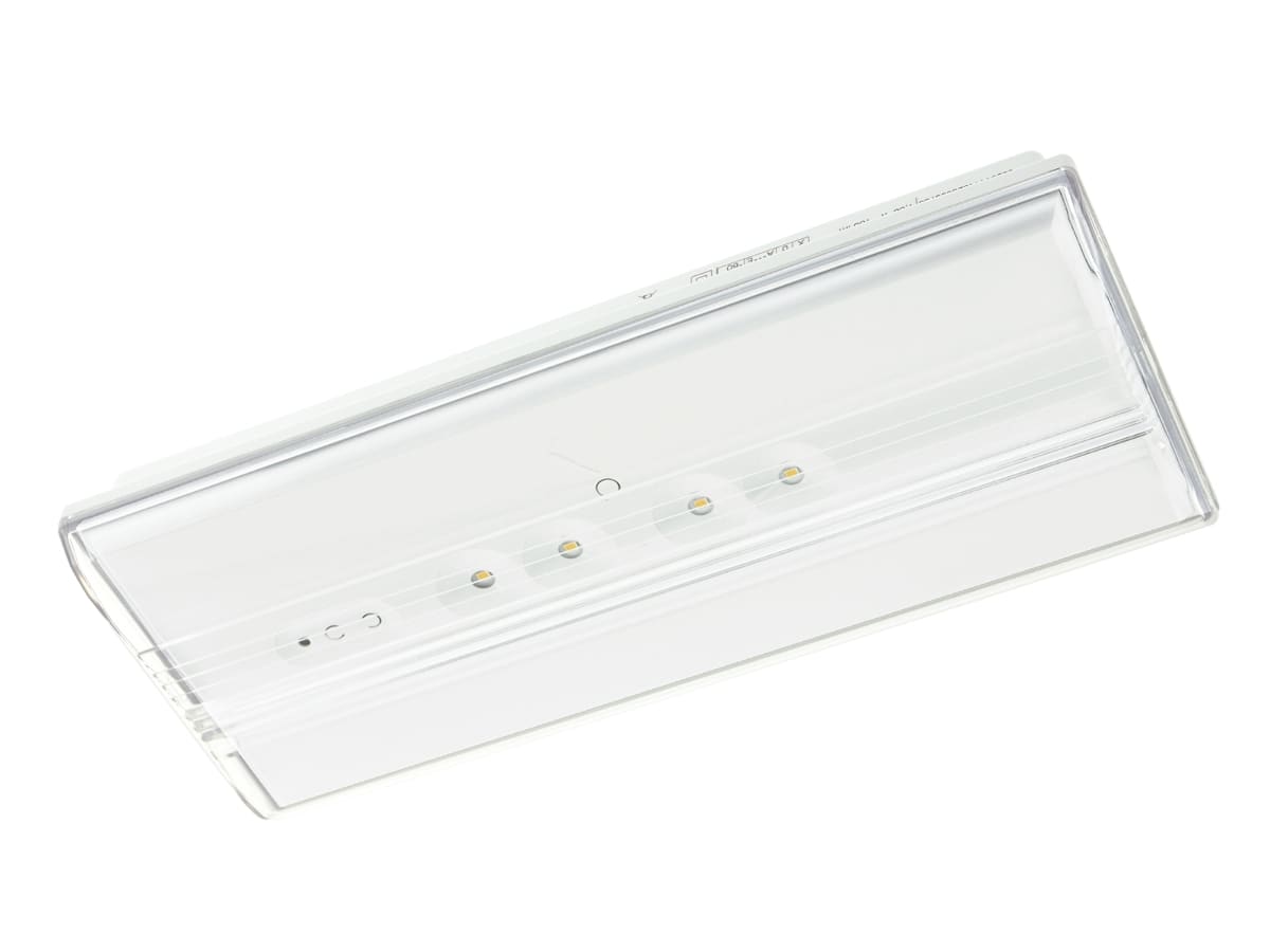 ZEMPER DIANA FLAT ZELFTEST 150lm NP 3h IP44/IK07 WIT 230V 50Hz LDF9150LX3