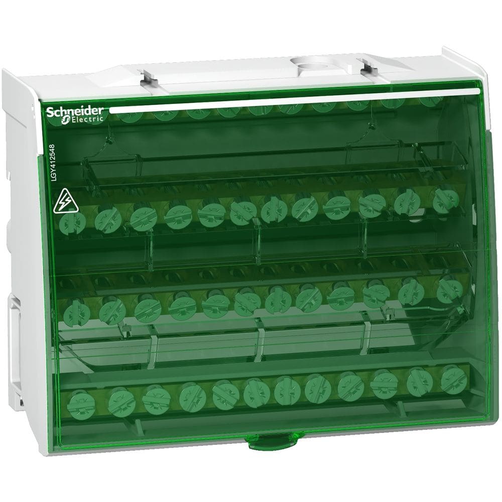 Schneider Distribution Linergy DS - schroefverdeelblok 4P - 125A - 48 openingen LGY412548