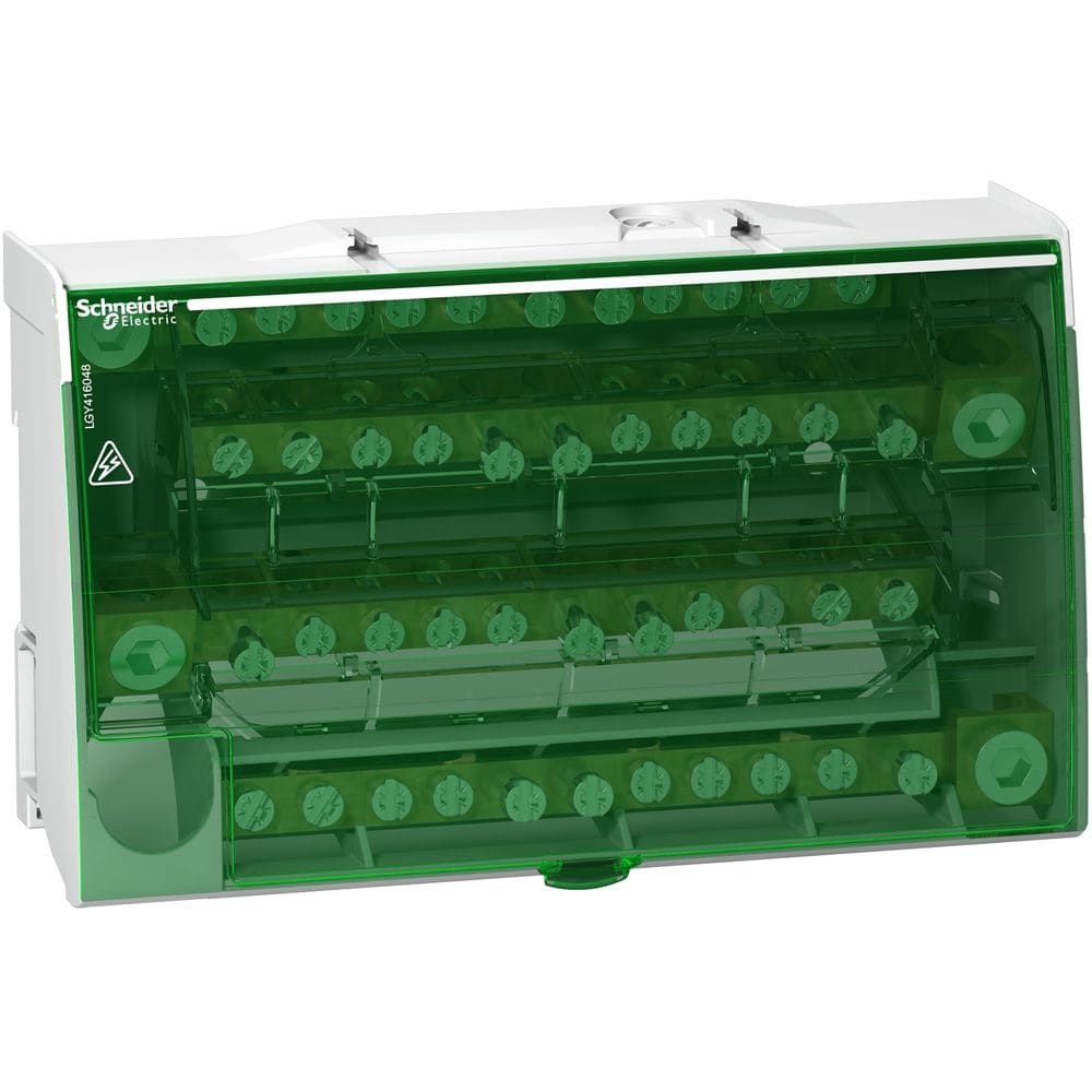 Schneider Distribution Linergy DS - schroefverdeelblok 4P - 160A - 48 openingen LGY416048