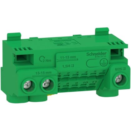 Schneider Distribution Aardingsklem 14 aansluitingen LGYT1E14