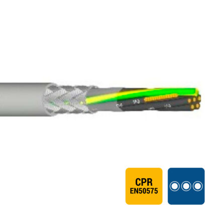 SPECIALE KABEL LIYCY PVC afgeschermd grijs genummerd Cca s3d2a3 5G0