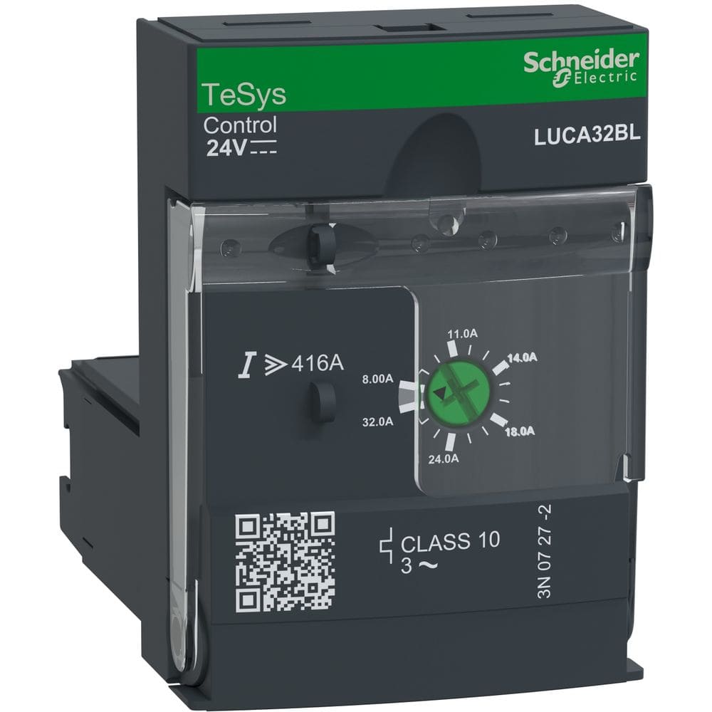 Schneider Automation standaard beveiligingsunit LUCA - klasse 10 - 8..32 A - 24 V DC LUCA32BL