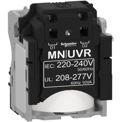 Schneider Distribution Minimumspanningsspoel MN 220-240V 50/60Hz/208-277V 60Hz voor Compact NSX100-630 LV429407