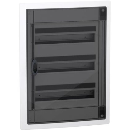 Schneider Residential PrismaSeT XS - inbouw - 3 rijen - 18M - transparante deur - 850°C LVSXH318