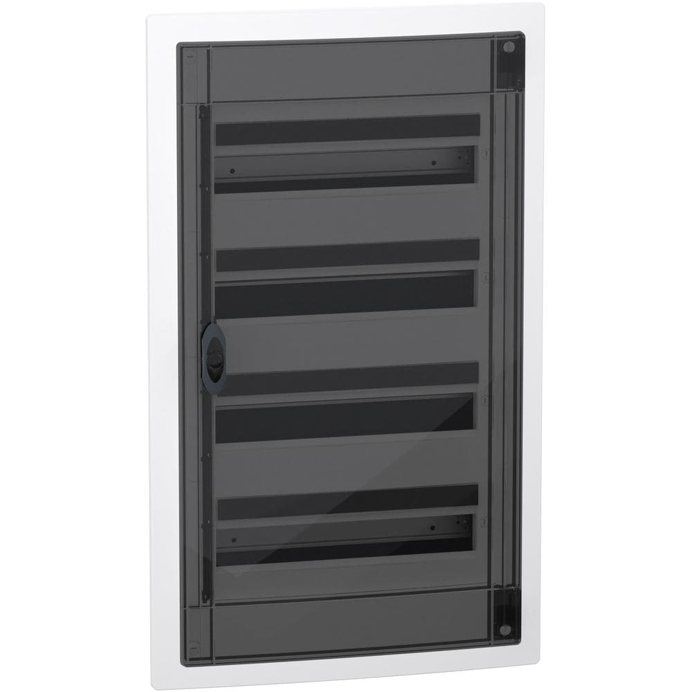 Schneider Residential PrismaSeT XS - inbouw - 4 rijen - 18M - transparante deur - 850°C LVSXH418