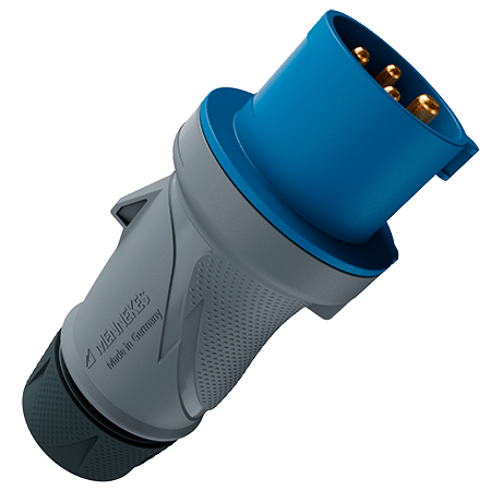 MENNEKES STEKKER PWTXTR 32A4P9H230VBLAUW IP54 M13515