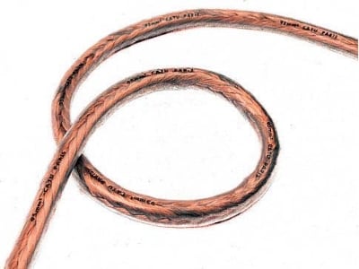 CATU Soepele gevlochten koperkabel 35mm² - mantel silicone - Ik = 8kA/1s - volgens no M2435S
