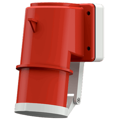 MENNEKES Toestelcontactstop 32A 5P 6H 400V rood IP44