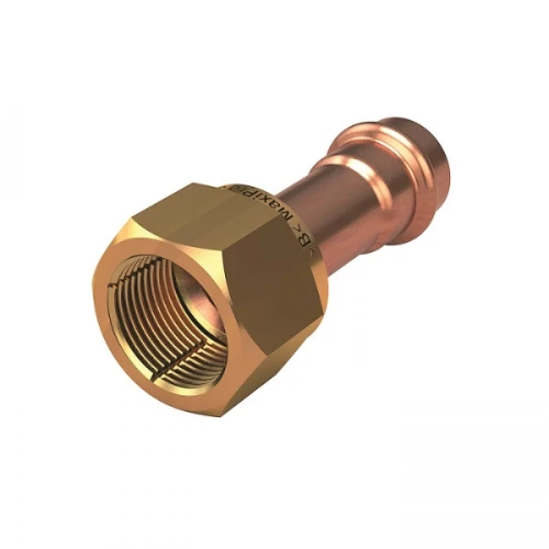 Conex Banninger Maxipro Pers 2-delige koppeling met losse moer (Flare) FF 1/4 x 1/4 MPA5285G0020201