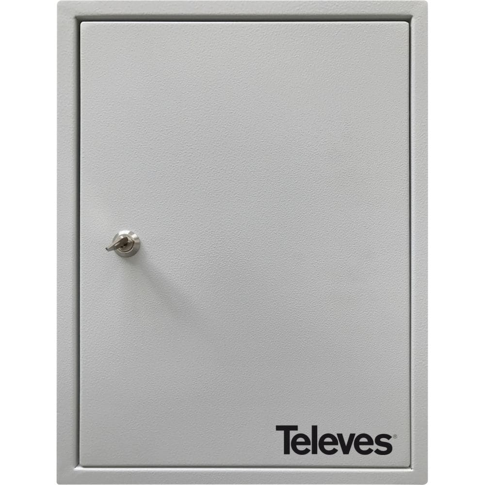 TELEVES Metalen kast met montageplaat en sleutel BxHxD: 600x800x200 mm MPTGH68