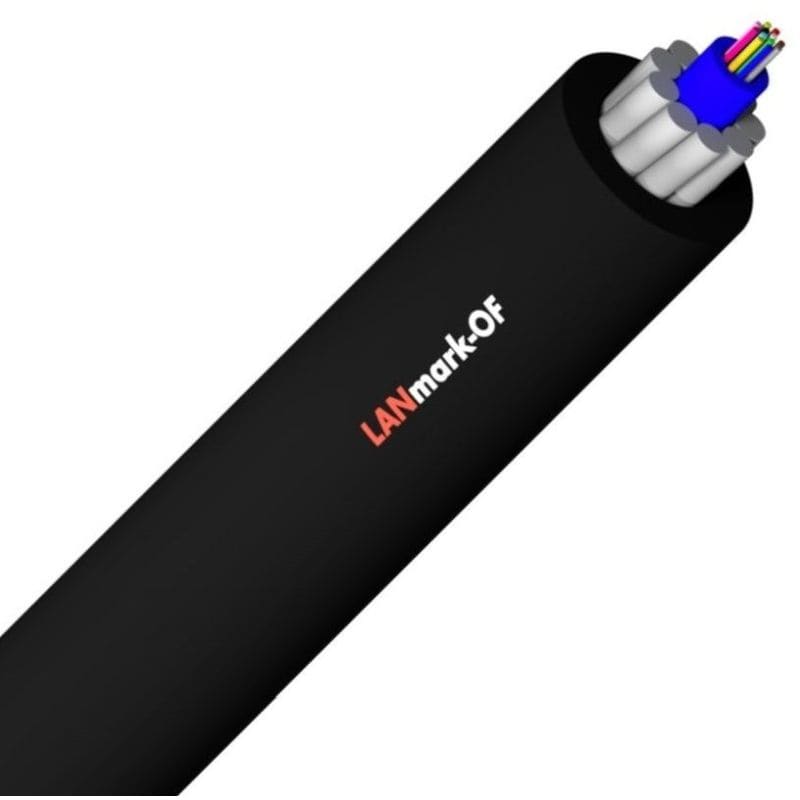 DATAKABEL Multimode OM4 50/125µm UDPE 12F Fca Zwart Outdoor N167.UDPE12B
