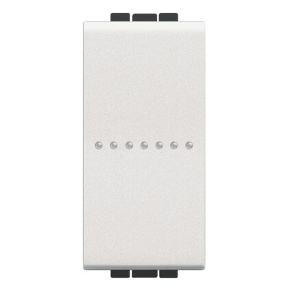 BTICINO LL - drukknop axiaal NO 10A 1 module - wit N4055AN