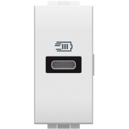BTICINO LL ctdoos usb type C 15W 1 mod wit N4192C