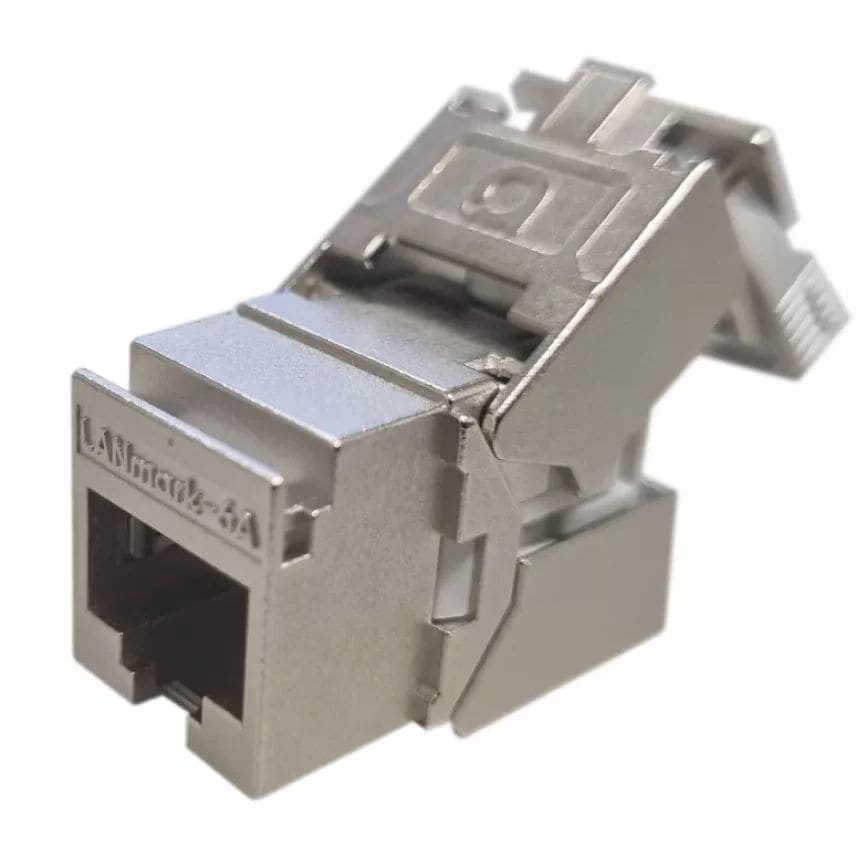 Aginode Belgium LANmark-6A ULTIM Snap-In Connector Category 6A Screened CE N420.960