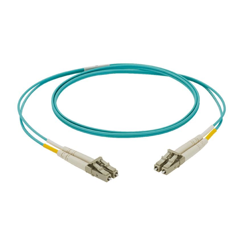 PANDUIT NK 2-fiber OM4 2.0MM LSZH Jacket Patch Cord LC to LC 2M NKFPZ22LLLSM002