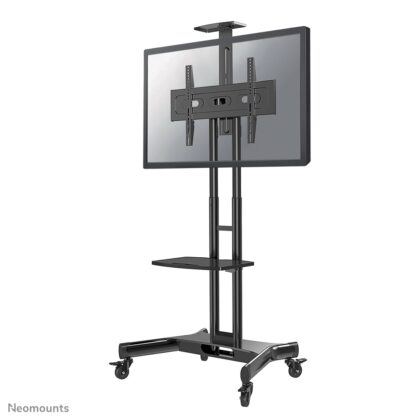 Neomounts Verrijdbare vloerstandaard flatscreen - H103-153cm - 32-75inch - 45kg - zwart NM-M1700BLACK
