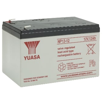 Yuasa NP batterij 12v 12ah NP12-12