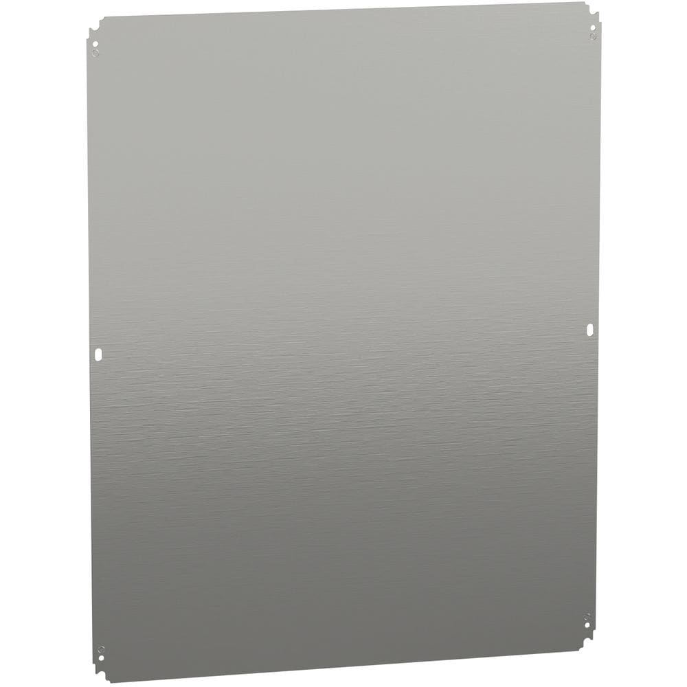 SAREL Volle montageplaat H1000xB800mm. Gegalvaniseerd plaatstaal. Omkeerbare afm. NSYMM108