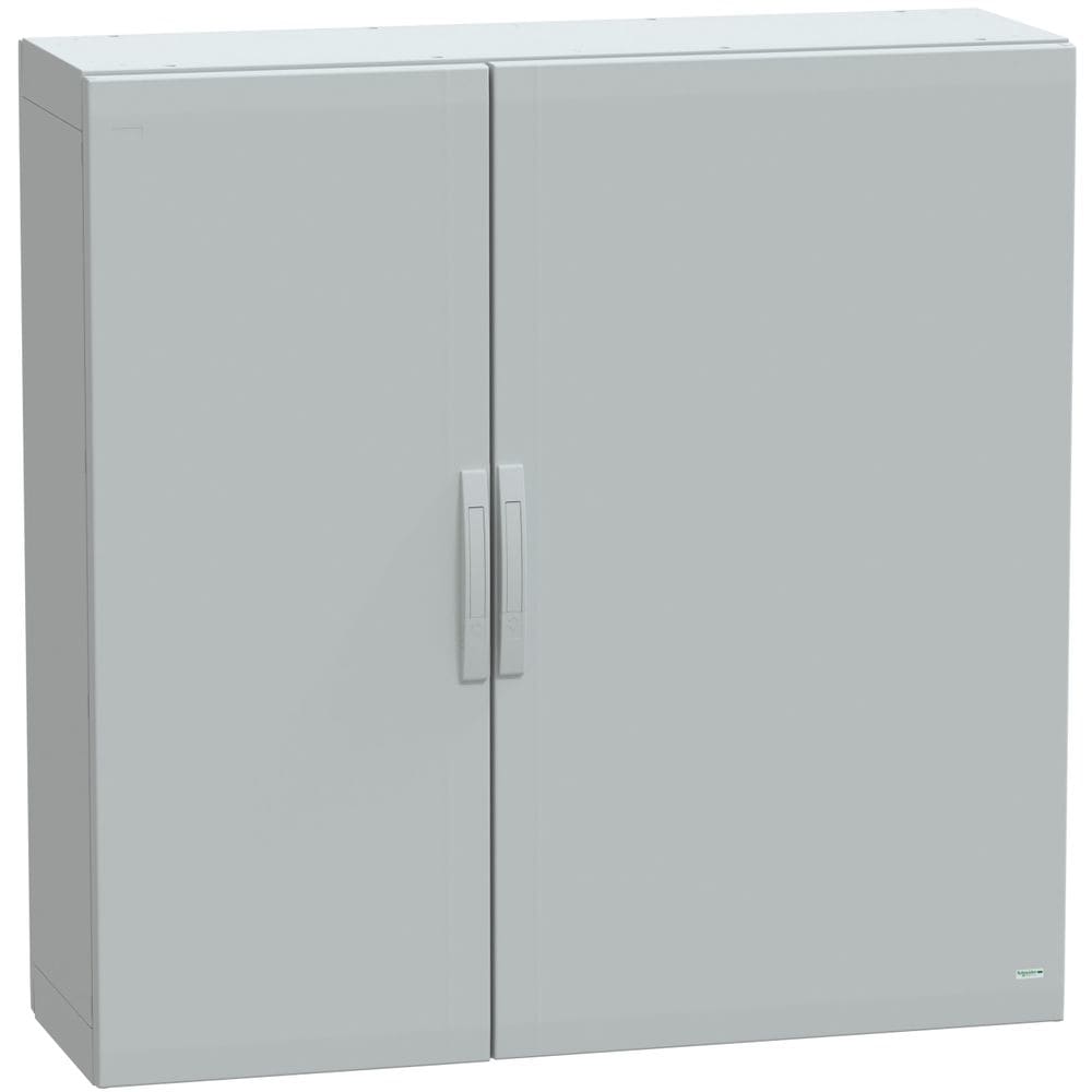 SAREL Vloermontage kast polyester vers. PLA volledig afgedicht 1250x1250x420 IP65 NSYPLA12124G