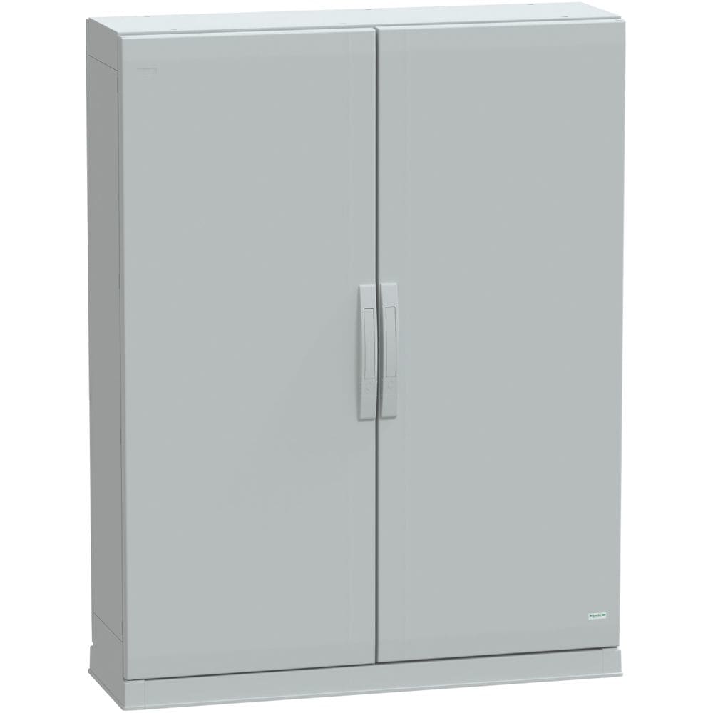 SAREL Vloermontage kast poly. vers. PLAZ met plint open onderaan 1250x1000x320 IP54 NSYPLAZ12103G