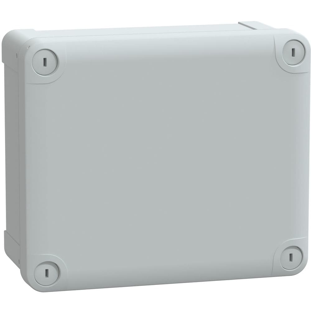 SAREL ABS kast IP66 IK07 RAL7035 Int.H175B150D80 Ext.H193B164D87 ond. deksel H20 NSYTBS19168