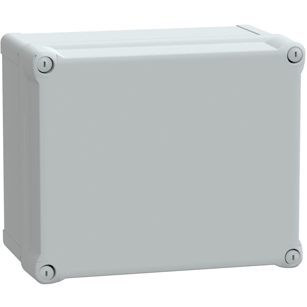 SAREL ABS kast IP66 IK07 RAL7035 Int.H275B225D160 Ext.H291B241D168 ond. deksel H60 NSYTBS292416H