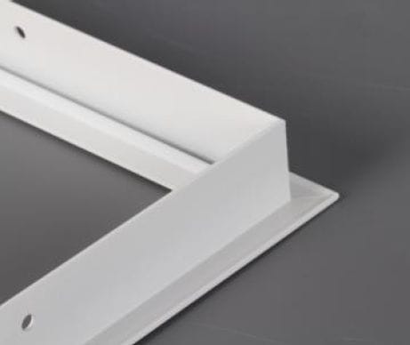 TECHNOLUX Inbouwframe QT LED paneel 298mmx1184mm wit RAL 9016 QTRF30120W