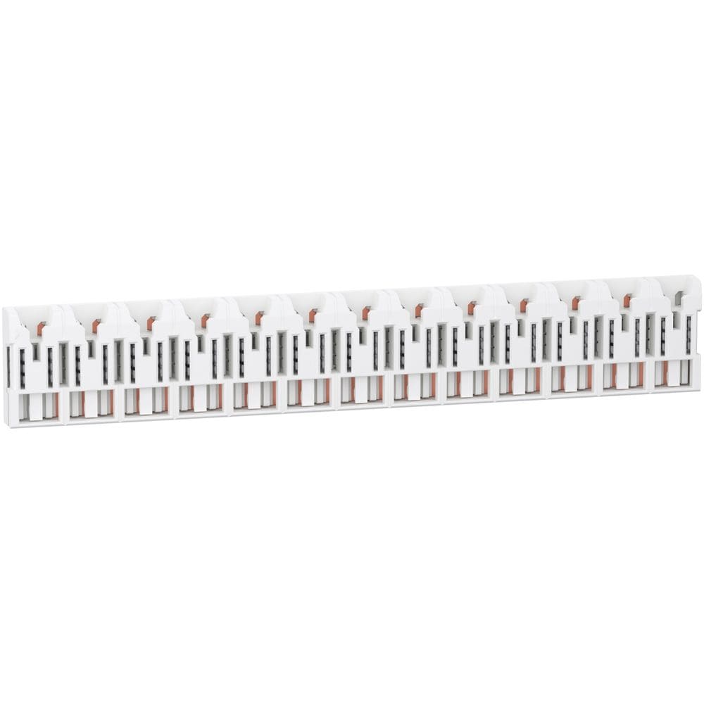 Schneider Distribution Resi9 XE - 2P plug-in verdeelblok zonder connector - 13 modules R9XES613