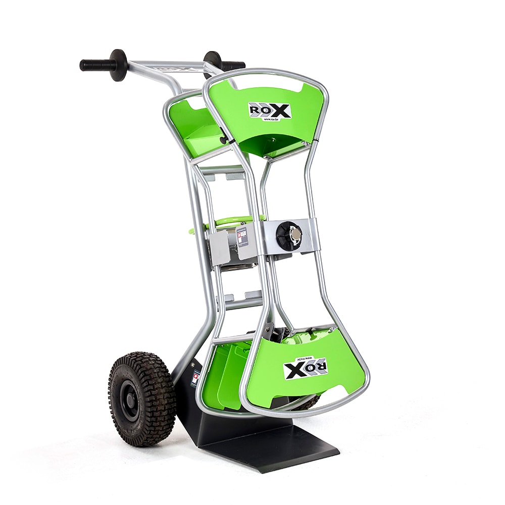 Rox ROX-systeem 2 (steekwagen + inox as compleet + Opengaande Haspel OH) ROX00110
