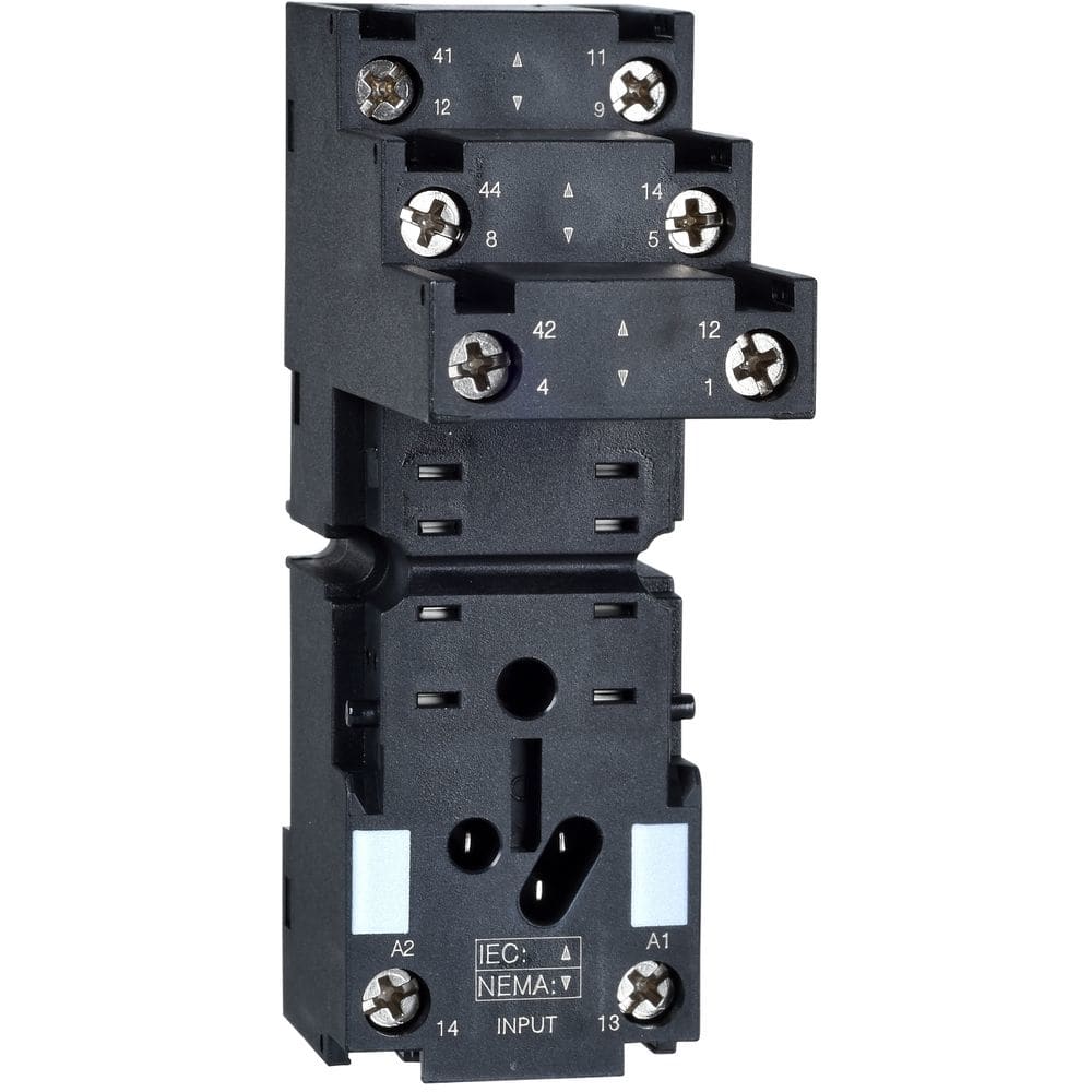 Schneider Automation aansluitvoet voor miniatuurrelais - Zelio RXZ - gescheiden voeten - aansluiting RXZE2S108M