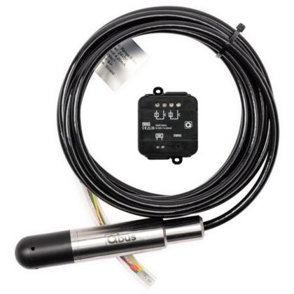 Qbus Pakket analoge ingangsmodule INA02 en 1 x 4-20mA vloeistofniveaumeter SENPACK/1LEVEL