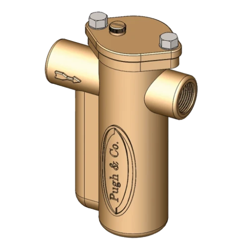 Pugh Micromet 75 ontkalker 3/4 x 3/4 - brons SMI011