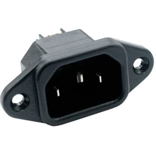 INTRONICS MPE-Garry 42R014122 C14 Net Entree Male with screw terminals for 65 º STF40