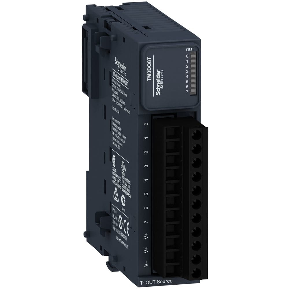 Schneider Automation MODULE TM3-8 OUTPUTS TR.SOURCE TM3DQ8T