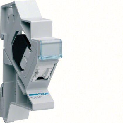 HAGER RJ45-connector Cat 5e UTP + modulaire houder TN004S