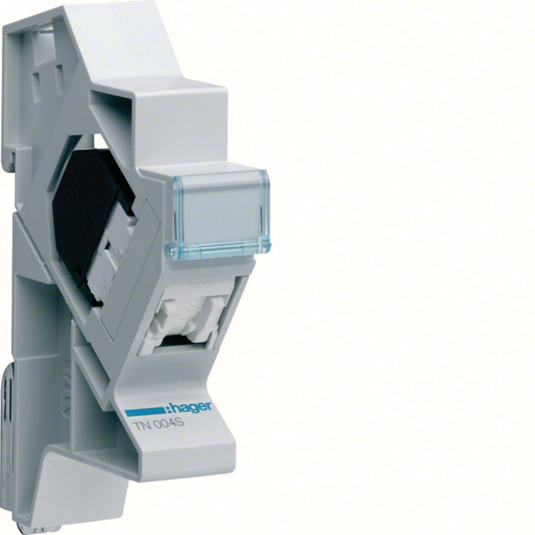 HAGER RJ45-connector Cat 5e UTP + modulaire houder TN004S
