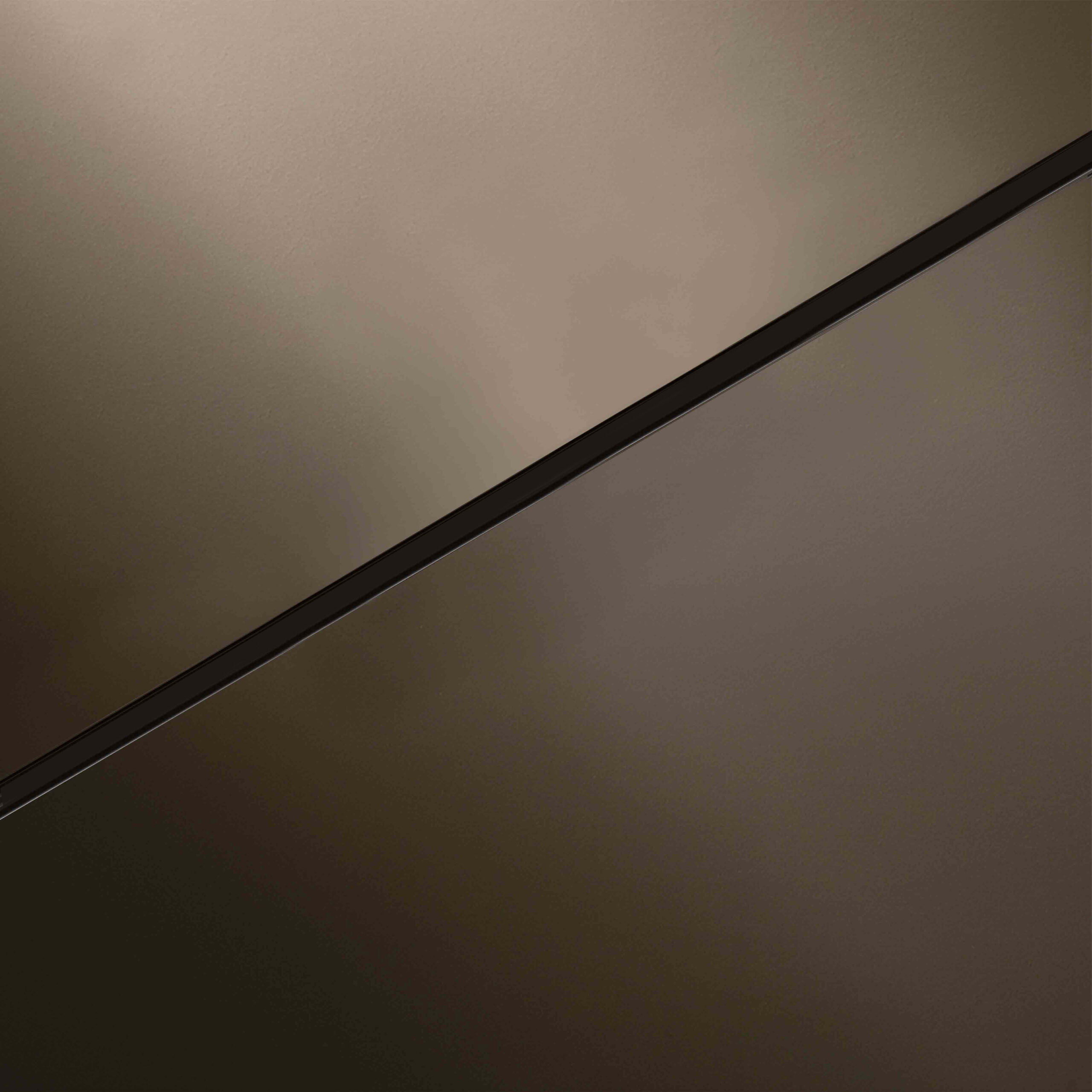 TAL TRACK 48V TRIMLESS ST5 - PLASTER INSTALLATION GUARD 1000MM BLACK TR6101