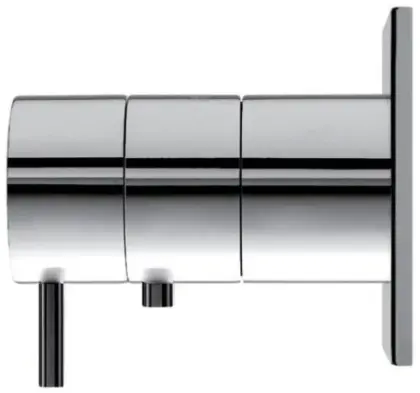 Finn afwerkset voor inbouw thermostatische douchemengkraan met 1 uitgang - chroom (new) ULTIMKRFI00027 NEW