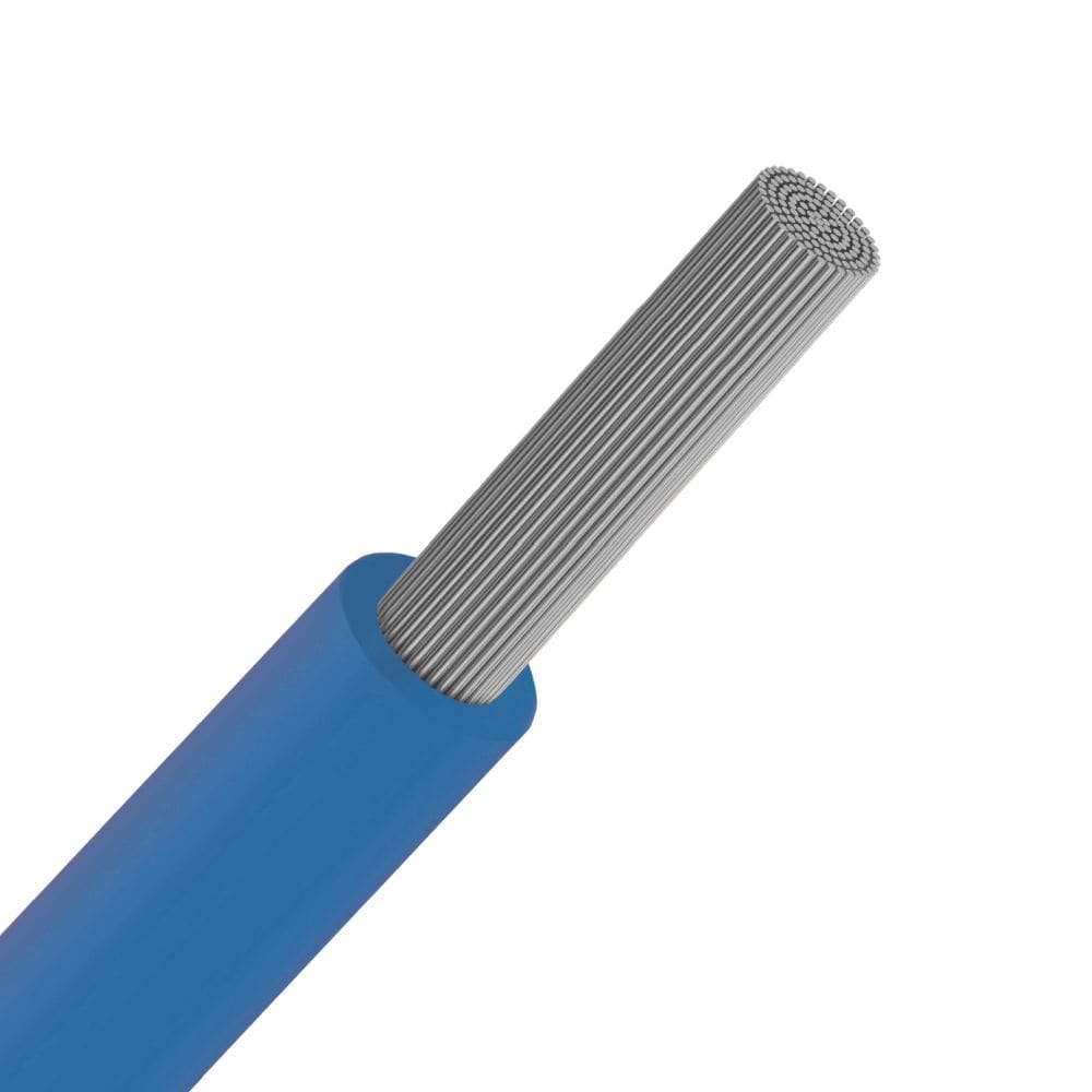EUPEN VOBst H07V-KT draad PVC soepel vertind 750V Eca 70°C Eupen Blauw 10mm² V0BST10B-ECA R 100