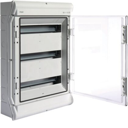 HAGER Waterdichte verdeelkast IP65 - 54 M. VE318M