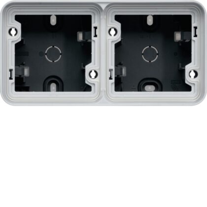 BERKER Tweevoudige horizontale doos cubyko met membranen