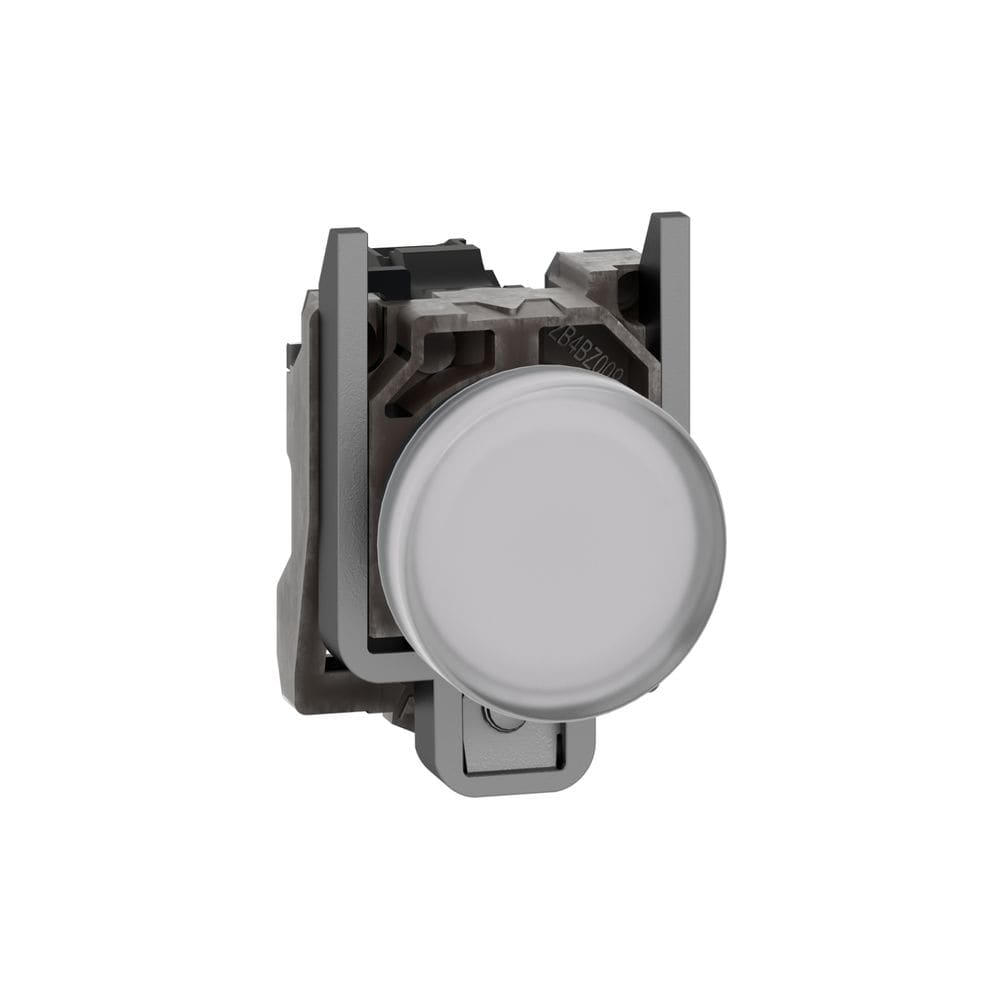 Schneider Automation Controlelamp rond Ø22 IP65 wit LED 240V XB4BVM1